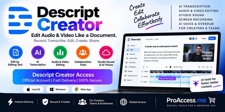 Descript Creator