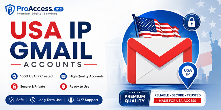Gmail Accounts - USA 4+ Month Aged