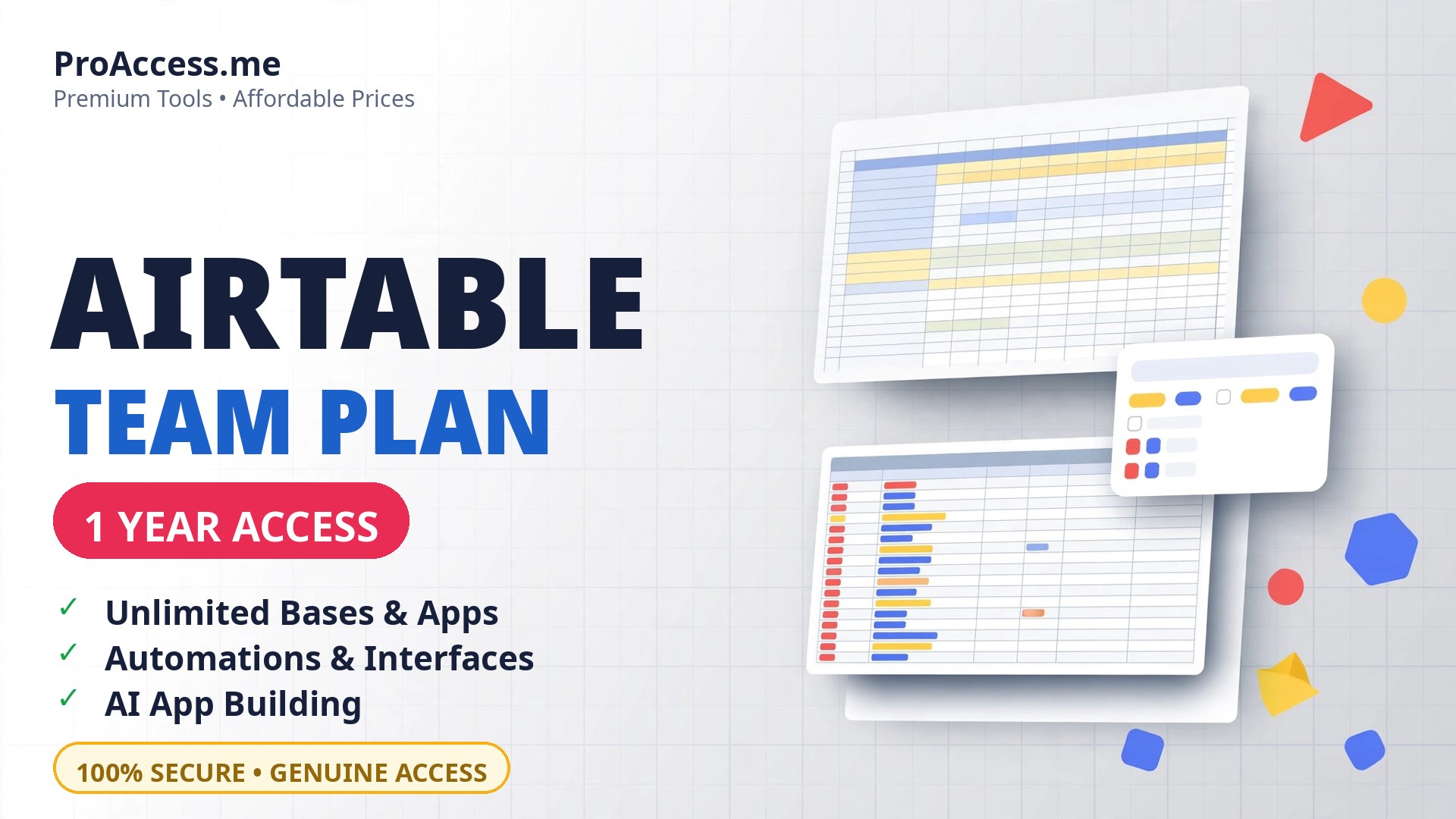 Airtable Team Plan